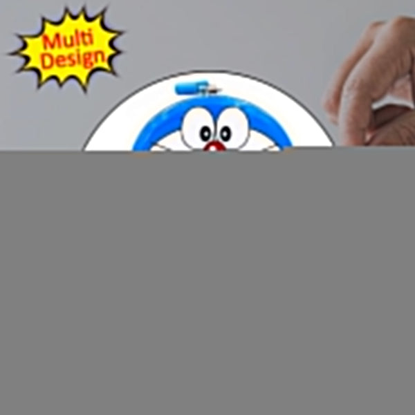 Cartoon character piggy bank made of metal for storing coins and money